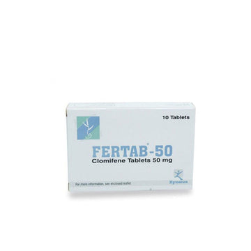 Clomifene 50mg tablets - Fertab - Hospitech and Pharma Limited