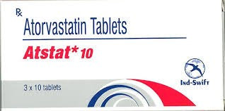 Atorvastatin 10mg -Atstat 10