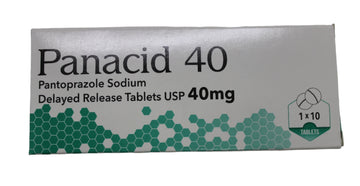 Pantoprazole Tablets 40mg -Panacid 10's - Hospitech and Pharma Limited