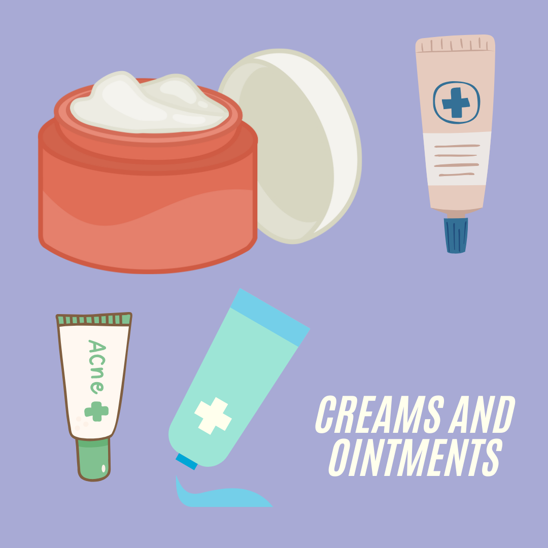 CREAMS AND OINTMENT