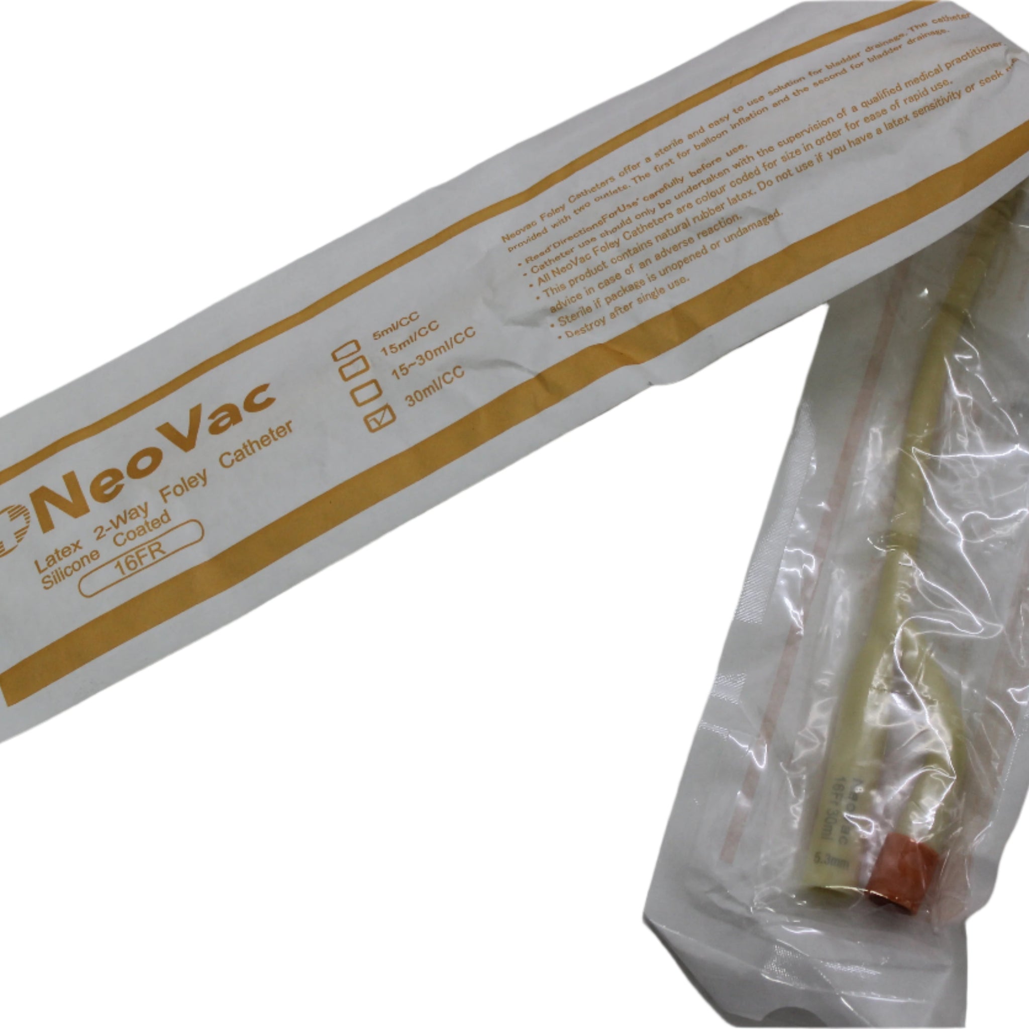 2 Way Folly Catheter No 16 - Hospitech and Pharma Limited