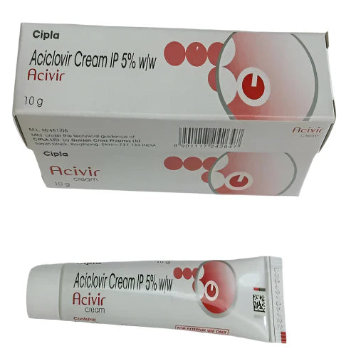 Aciclovir 5% skin cream - Acivir - Hospitech and Pharma Limited
