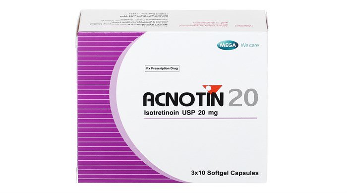 Acnotin 20mg 10's - Hospitech and Pharma Limited