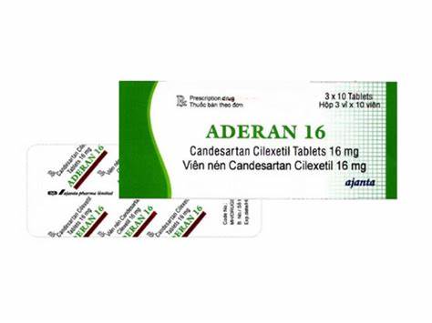Candesartan 16mg -Aderan 30's - Hospitech and Pharma Limited