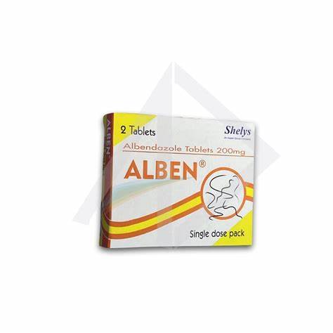 Albendazole 200mg Alben tablets - Hospitech and Pharma Limited