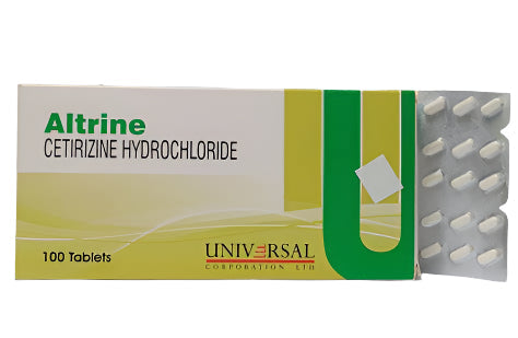 Cetrizine Tabs -Altrine 100's