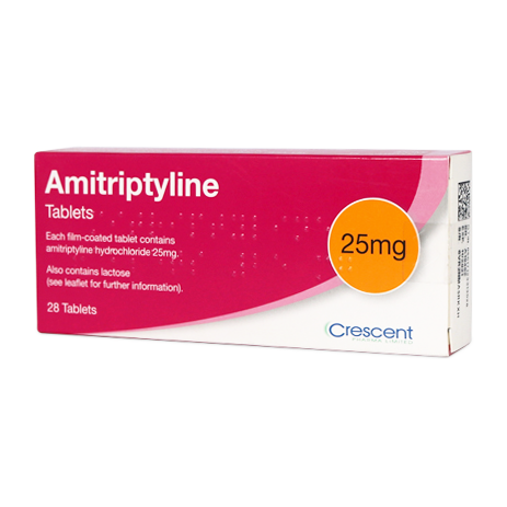 Amitriplline 25mg Tab(Amirol) 100's