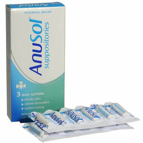Anusol suppositories - Hospitech and Pharma Limited