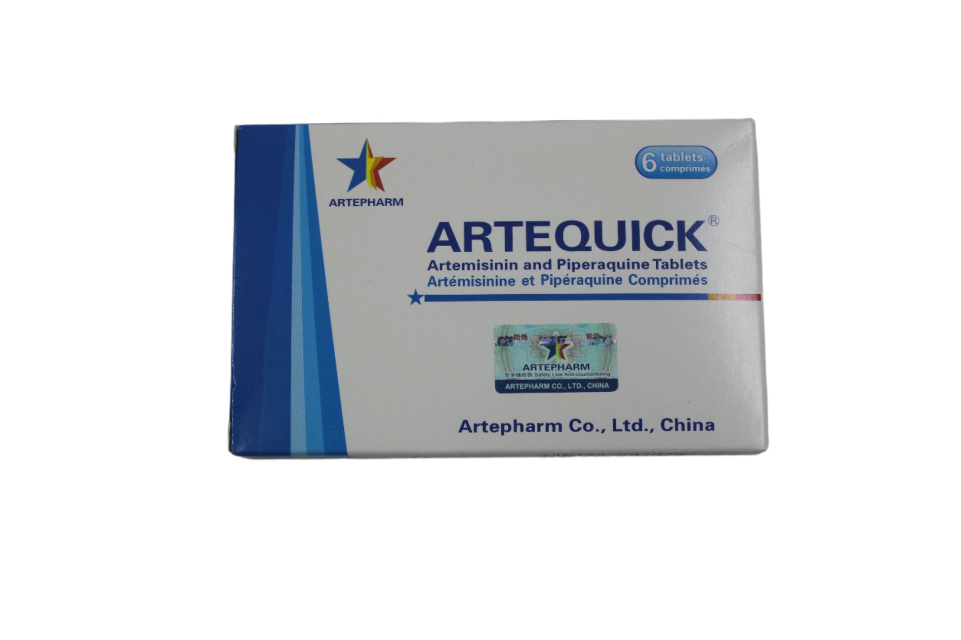 Artequick Tabs 6's - Hospitech and Pharma Limited