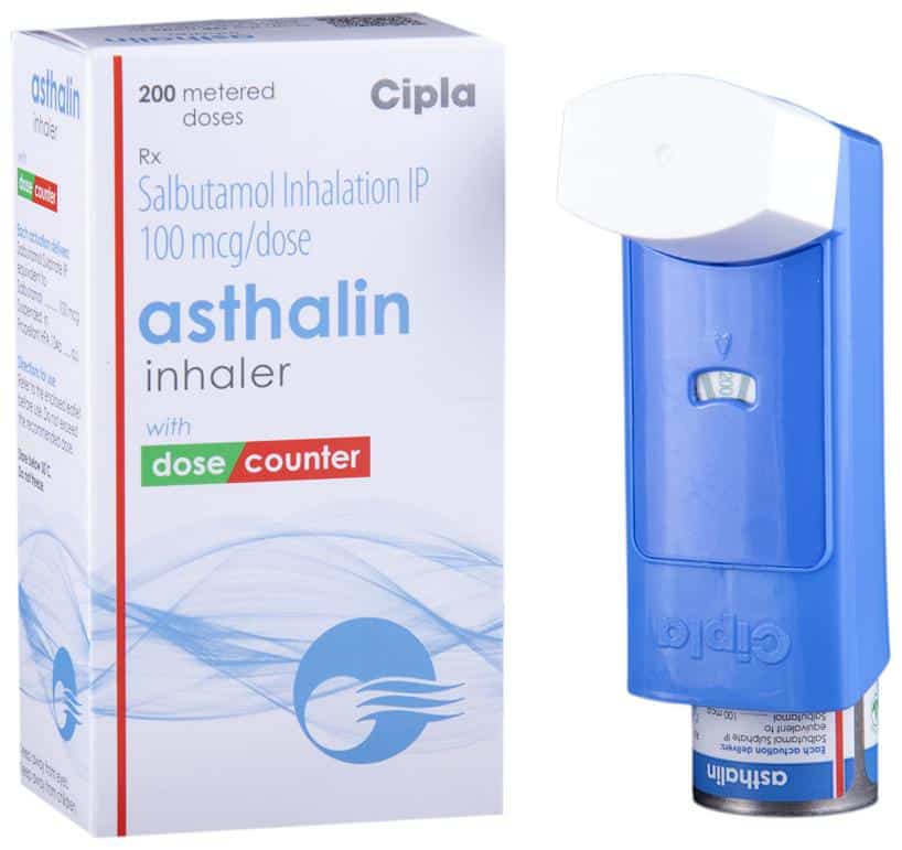 Salbutamol Inhaler - Asthalin - Hospitech and Pharma Limited
