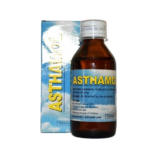 Salbutamol syrup-Asthamol - Hospitech and Pharma Limited