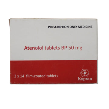 Atenolol 50mg - Hospitech and Pharma Limited