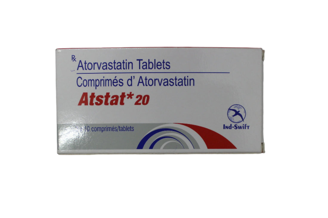Atorvastatin 20mg - Atstat 20 - Hospitech and Pharma Limited