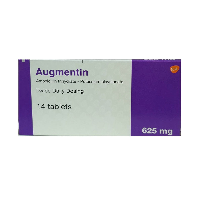 Augumentin 625mg 14's - Hospitech and Pharma Limited