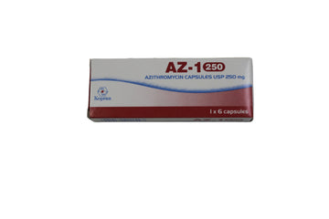 Azithromycin 250mg Az-1s - Hospitech and Pharma Limited