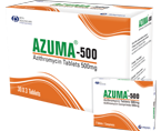 Azithromycin 500mg tablets-Azuma 500 - Hospitech and Pharma Limited