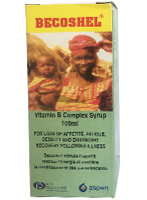 Vitamin B Complex Syrup - Becoshel - Hospitech and Pharma Limited
