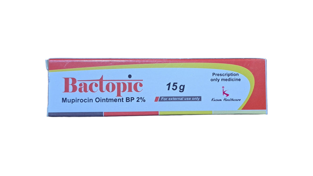 Mupirocin Ointment 15g - Bactopic - Hospitech and Pharma Limited