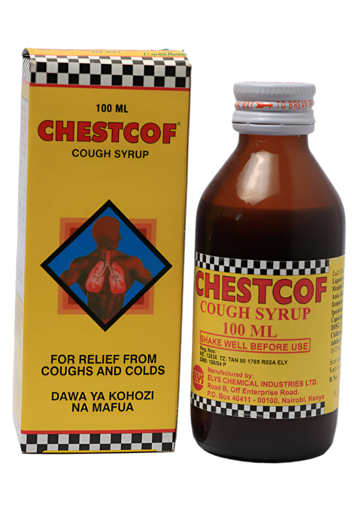 Chestcof Syrup 100ml - Hospitech and Pharma Limited
