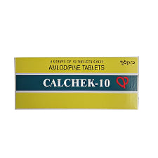 Amlodipine 10mg tablets -Calchek 10