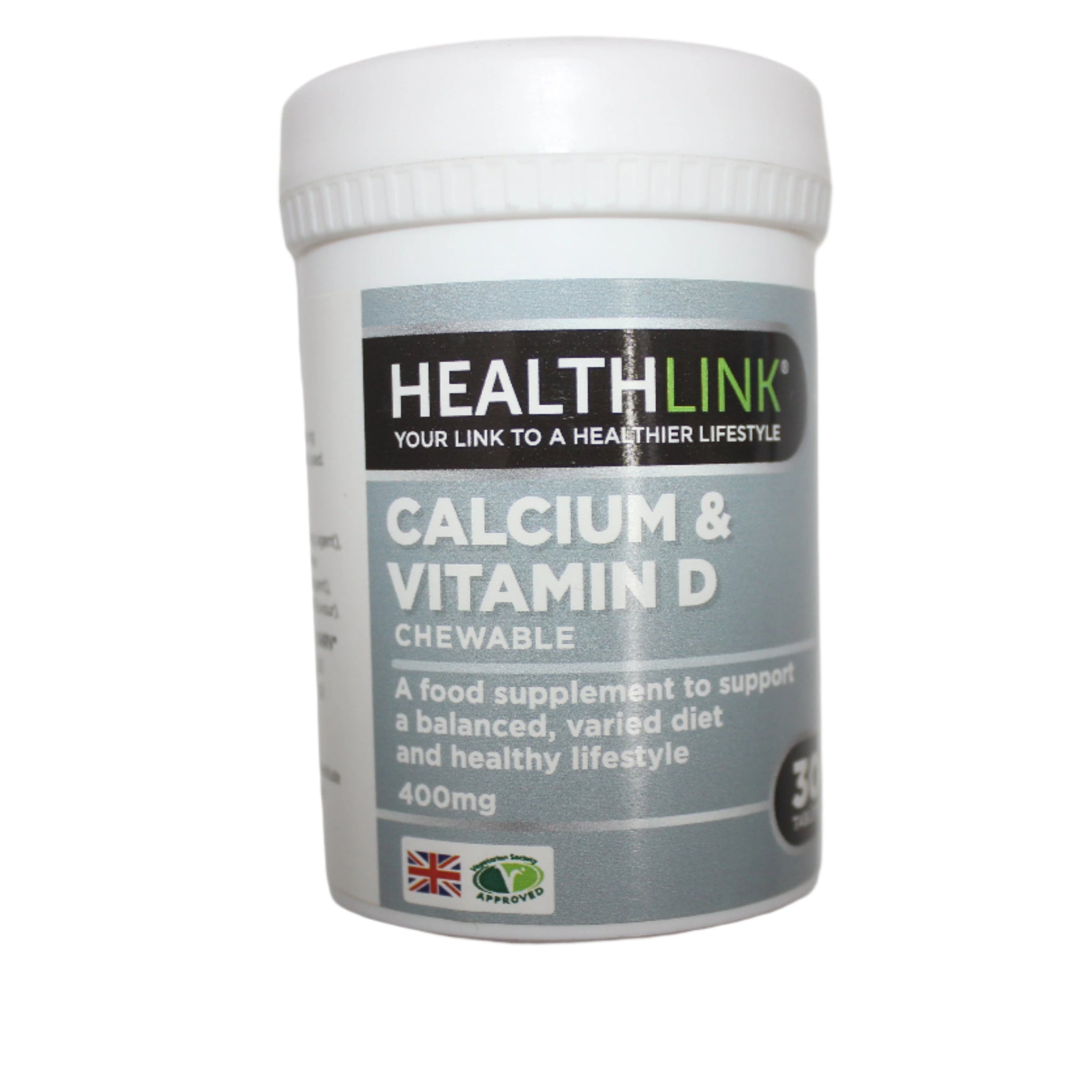 Calciitamin D Chewable -VHealthlink 30'sum & - Hospitech and Pharma Limited