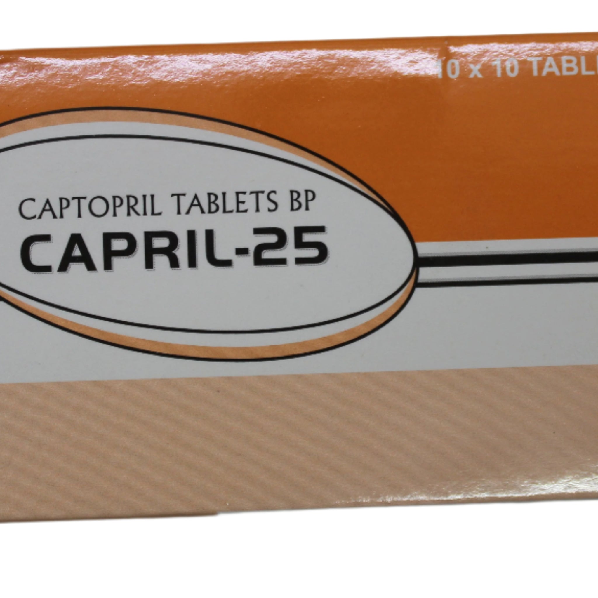 Captopril 25mg tablets - Hospitech and Pharma Limited