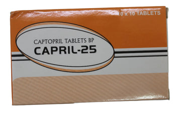 Captopril 25mg tablets - Hospitech and Pharma Limited