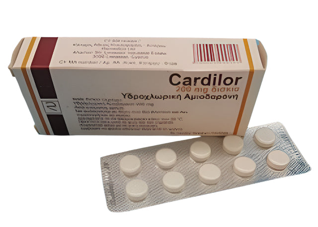 Amiodarone 200mg tablets -Cardilor - Hospitech and Pharma Limited