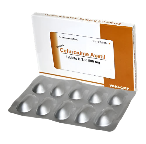 Cefuroxime 500mg 10's - Hospitech and Pharma Limited