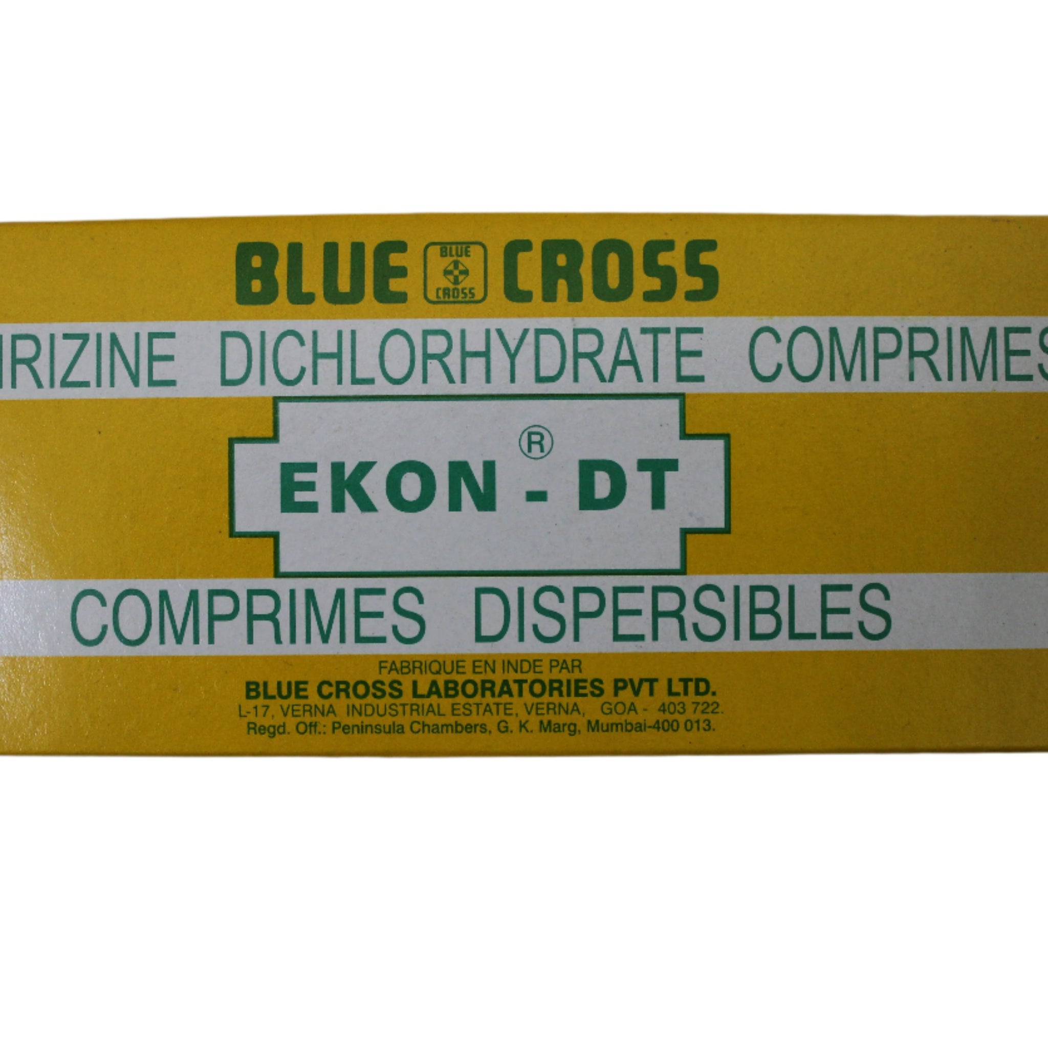 Cetrizine Tabs -Ekon dt 100's - Hospitech and Pharma Limited