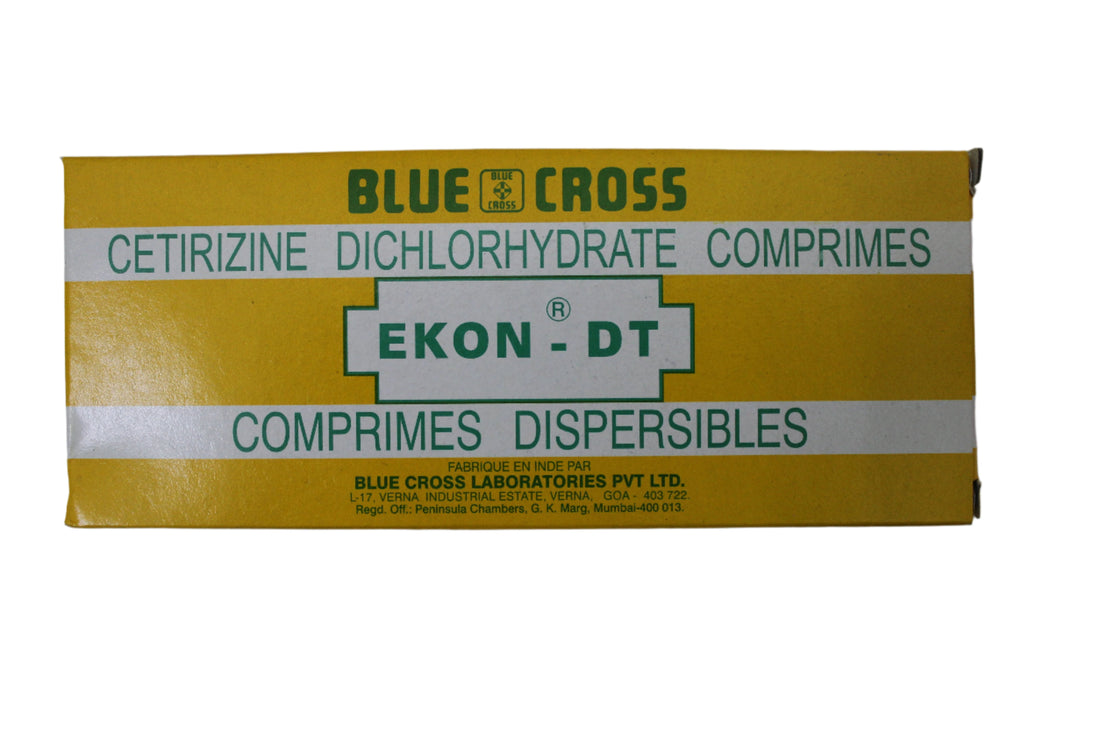 Cetrizine Tabs -Ekon dt 100's - Hospitech and Pharma Limited