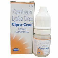 Ciprofloxacin Eye drops-Ciprocent - Hospitech and Pharma Limited