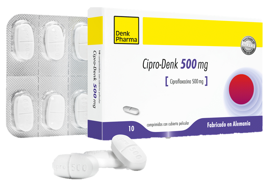 Ciprofloxacin 500mg -Cipro Denk 10's - Hospitech and Pharma Limited