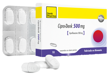 Ciprofloxacin 500mg -Cipro Denk 10's - Hospitech and Pharma Limited