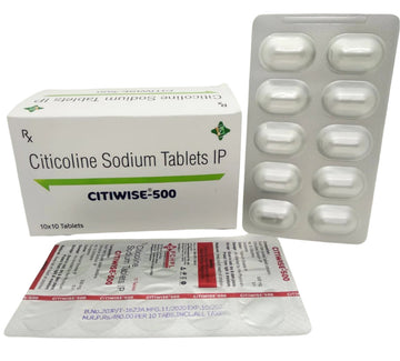 Citicolin Tabs 500mg - Quanil 10s - Hospitech and Pharma Limited