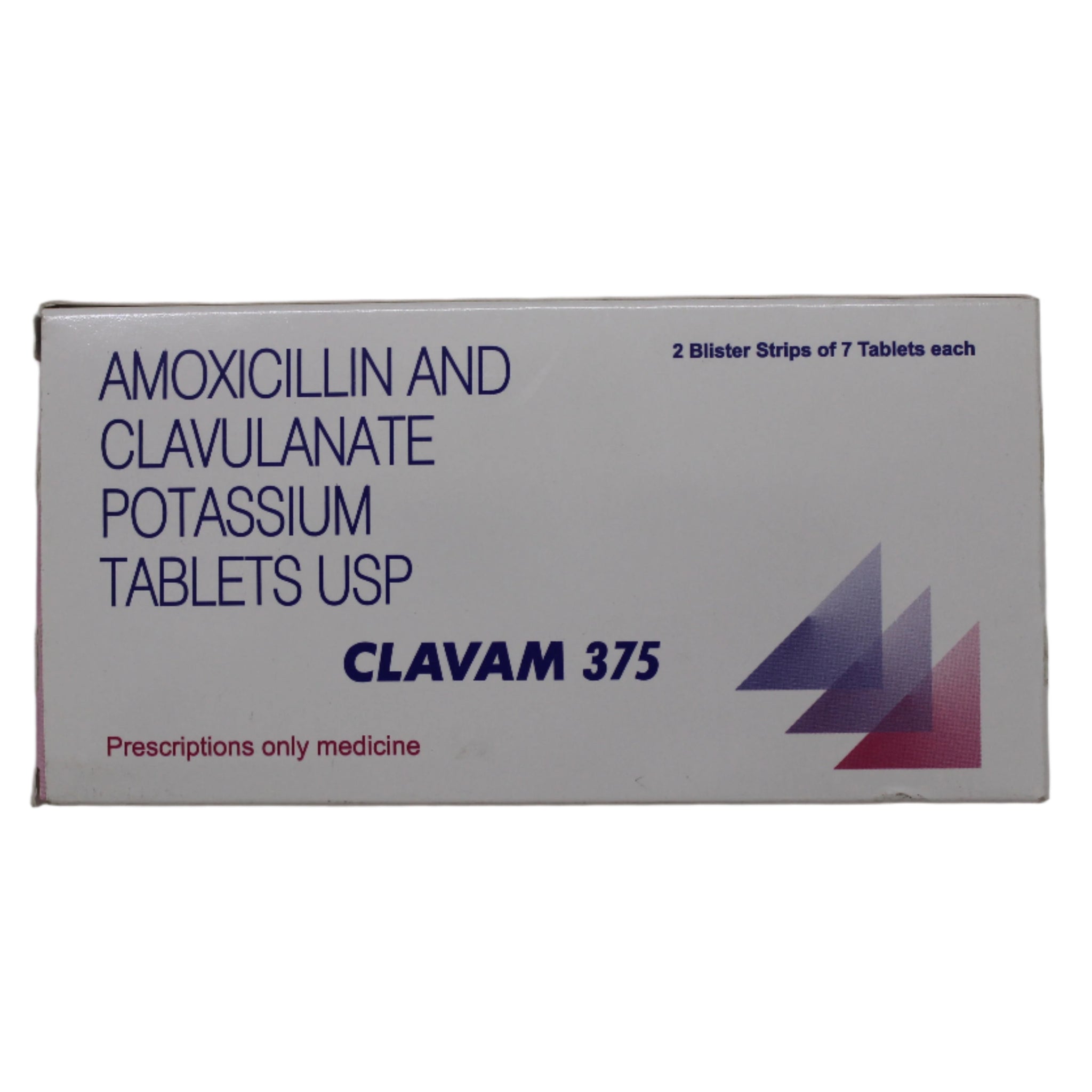 Clavam 375mg Tablets 14's - Hospitech and Pharma Limited