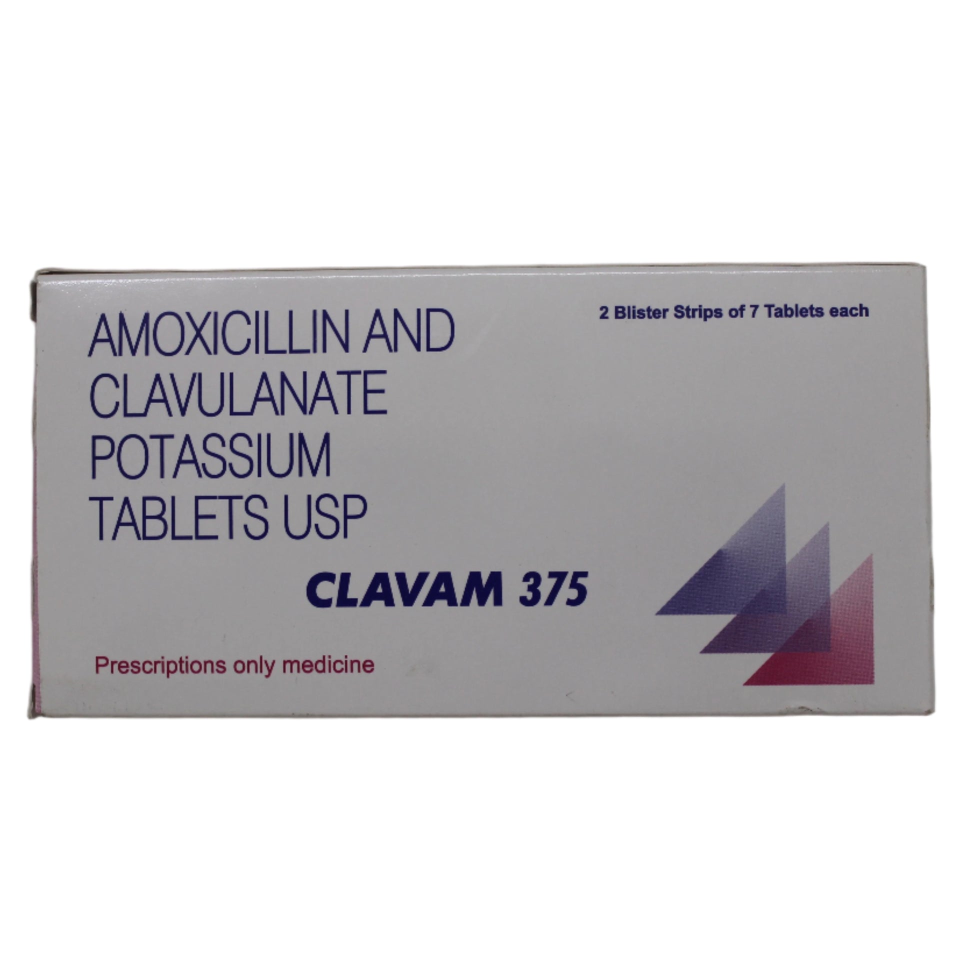 Clavam 375mg Tablets 14's - Hospitech and Pharma Limited