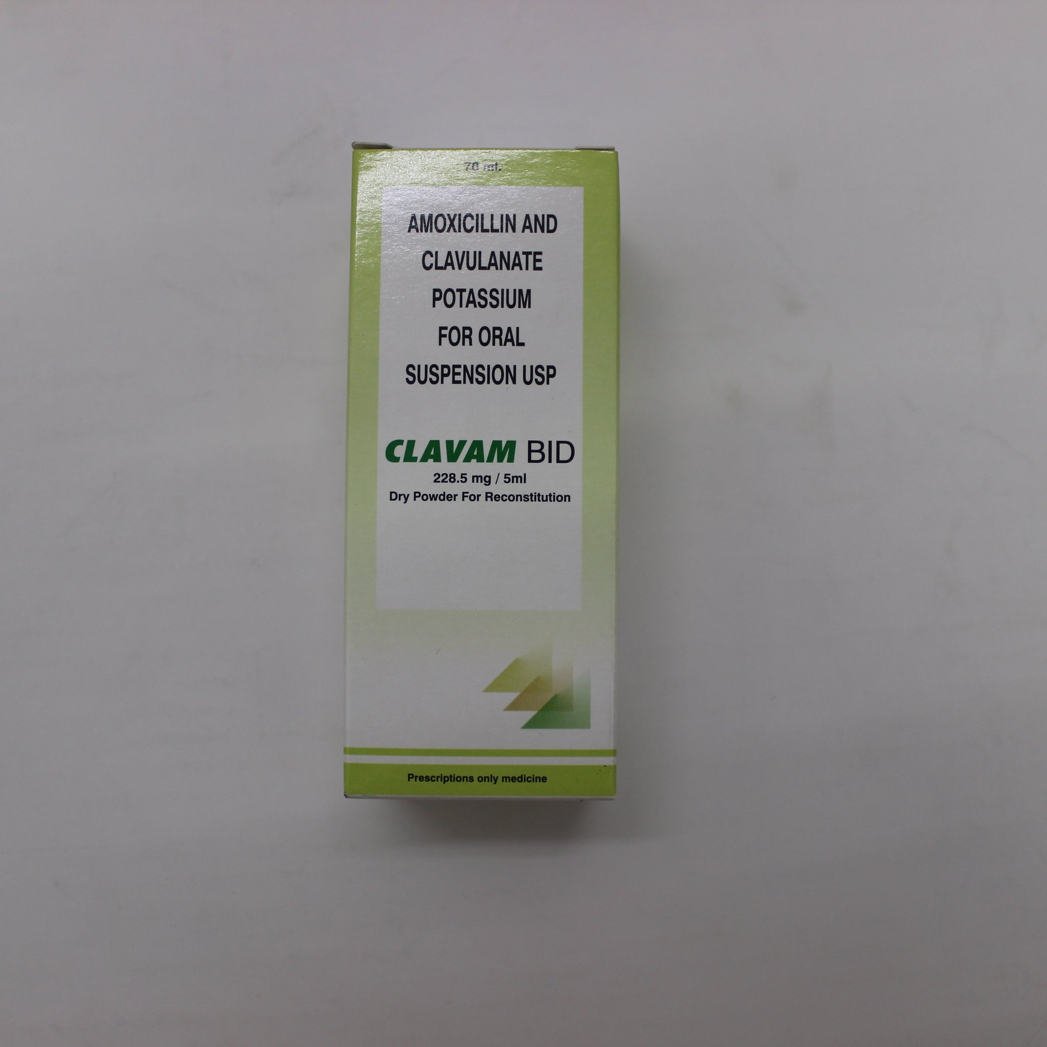 Clavam BID 228.5mg / 5ml - Hospitech and Pharma Limited