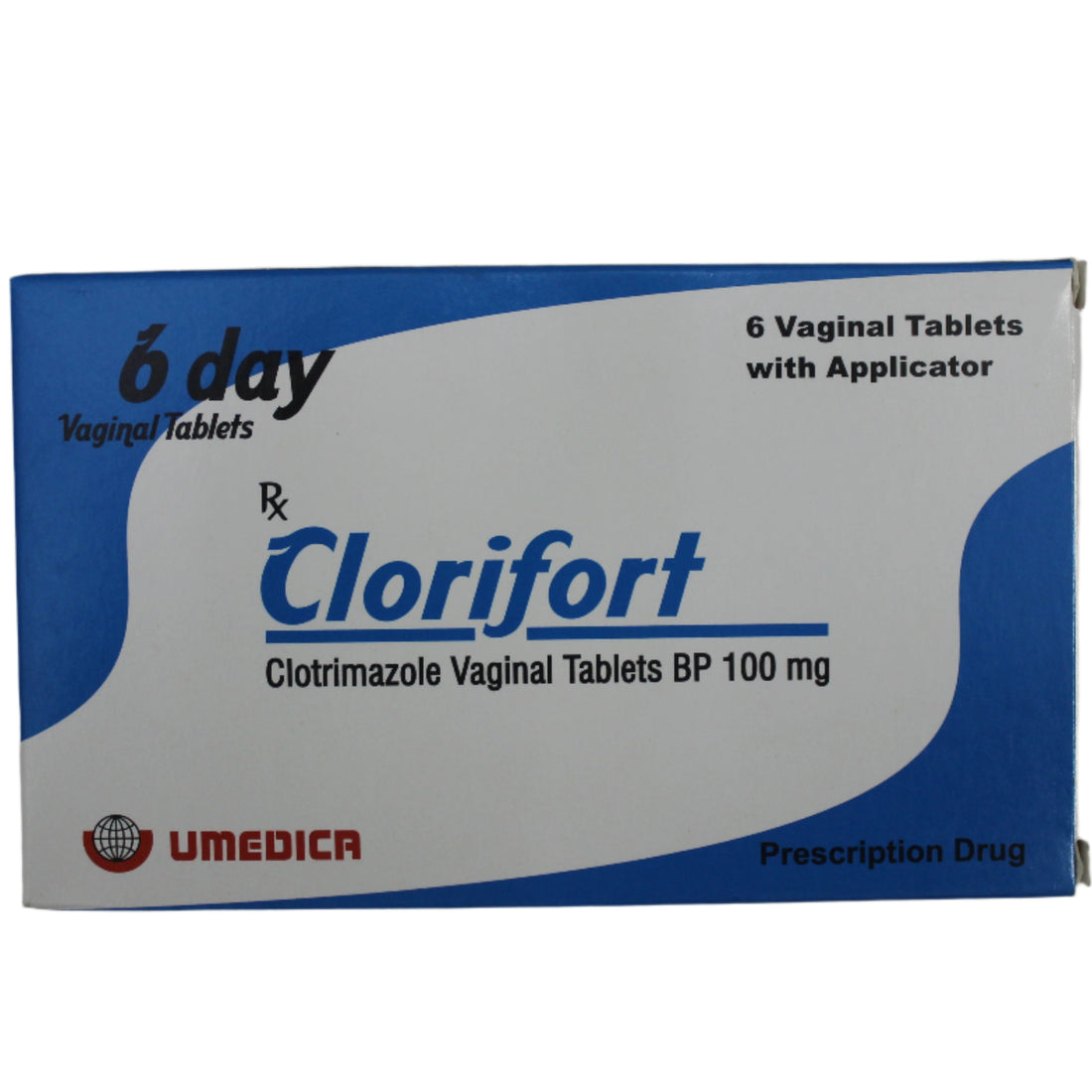Clorifort Clotrimazole Pessaries 6's - Hospitech and Pharma Limited