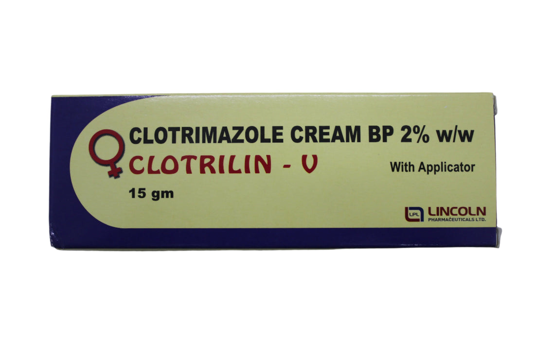 Clotrimazole 2% Vaginal Cream -Clotrilin-V - Hospitech and Pharma Limited