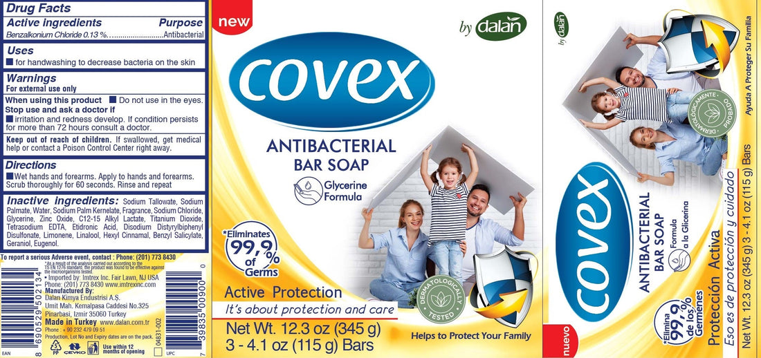 Covex Soap Dalan 1's - Hospitech and Pharma Limited