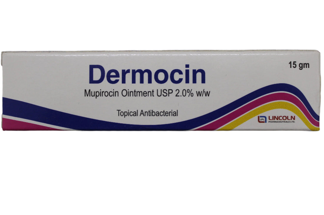 Mupirocin Ointment -Dermocin 15g - Hospitech and Pharma Limited