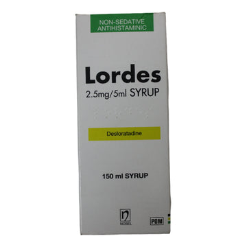 Desloratadine Syrup -Lordes - Hospitech and Pharma Limited