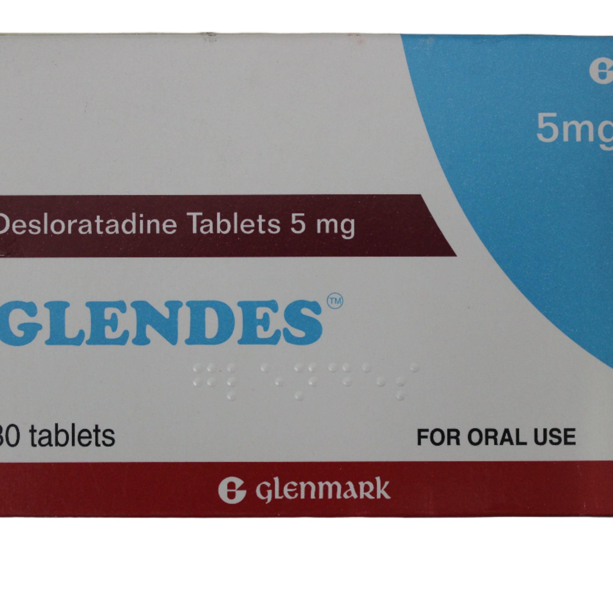 Desloratadine 5mg Tabs - Glendes - Hospitech and Pharma Limited