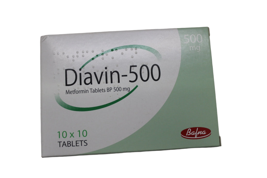 Metformin 500mg - Diavin - Hospitech and Pharma Limited