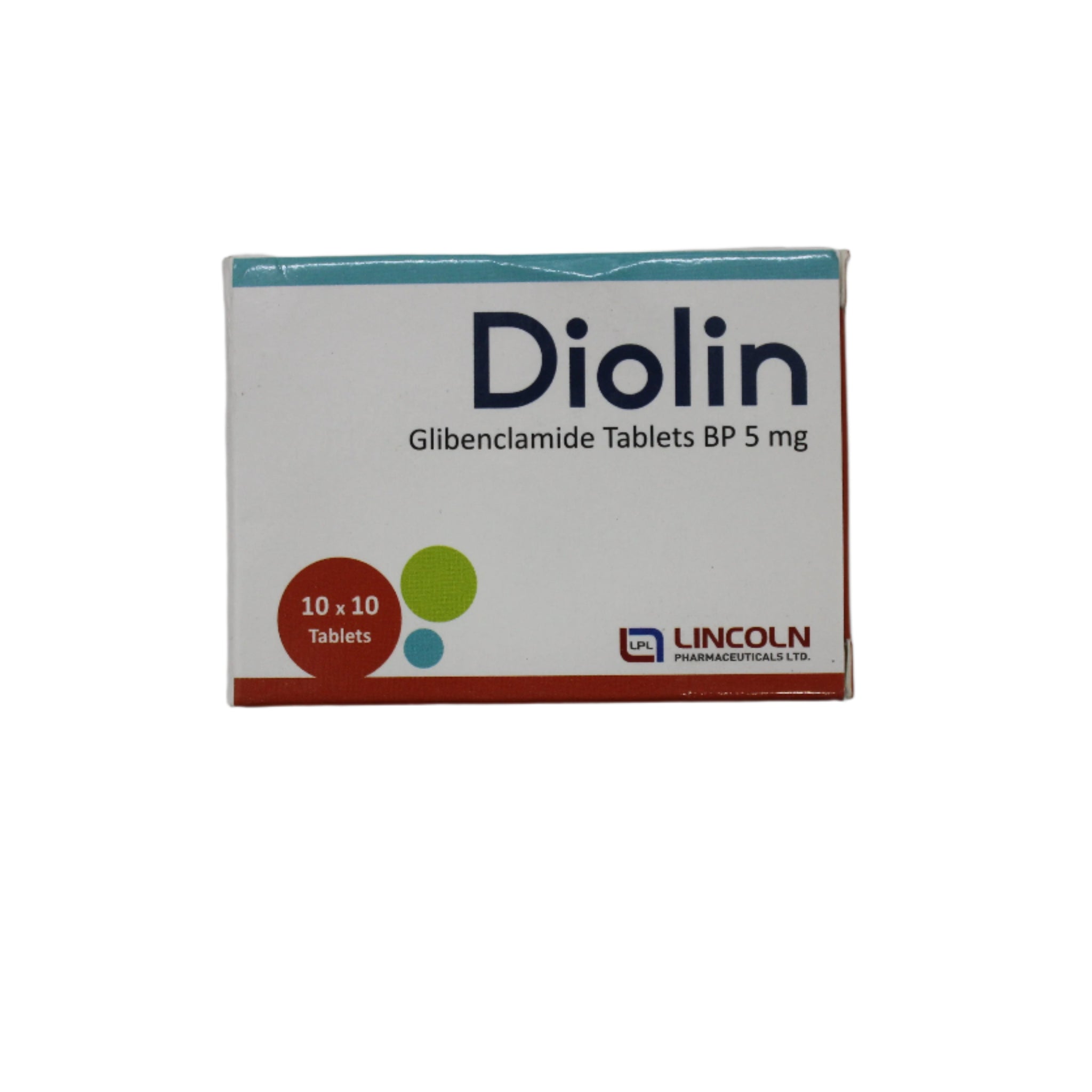 Glibenclamide 5mg Tabs -Diolin - Hospitech and Pharma Limited