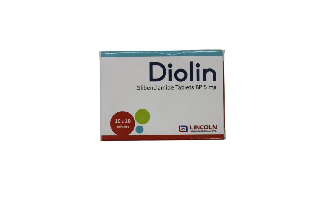 Glibenclamide 5mg Tabs -Diolin - Hospitech and Pharma Limited