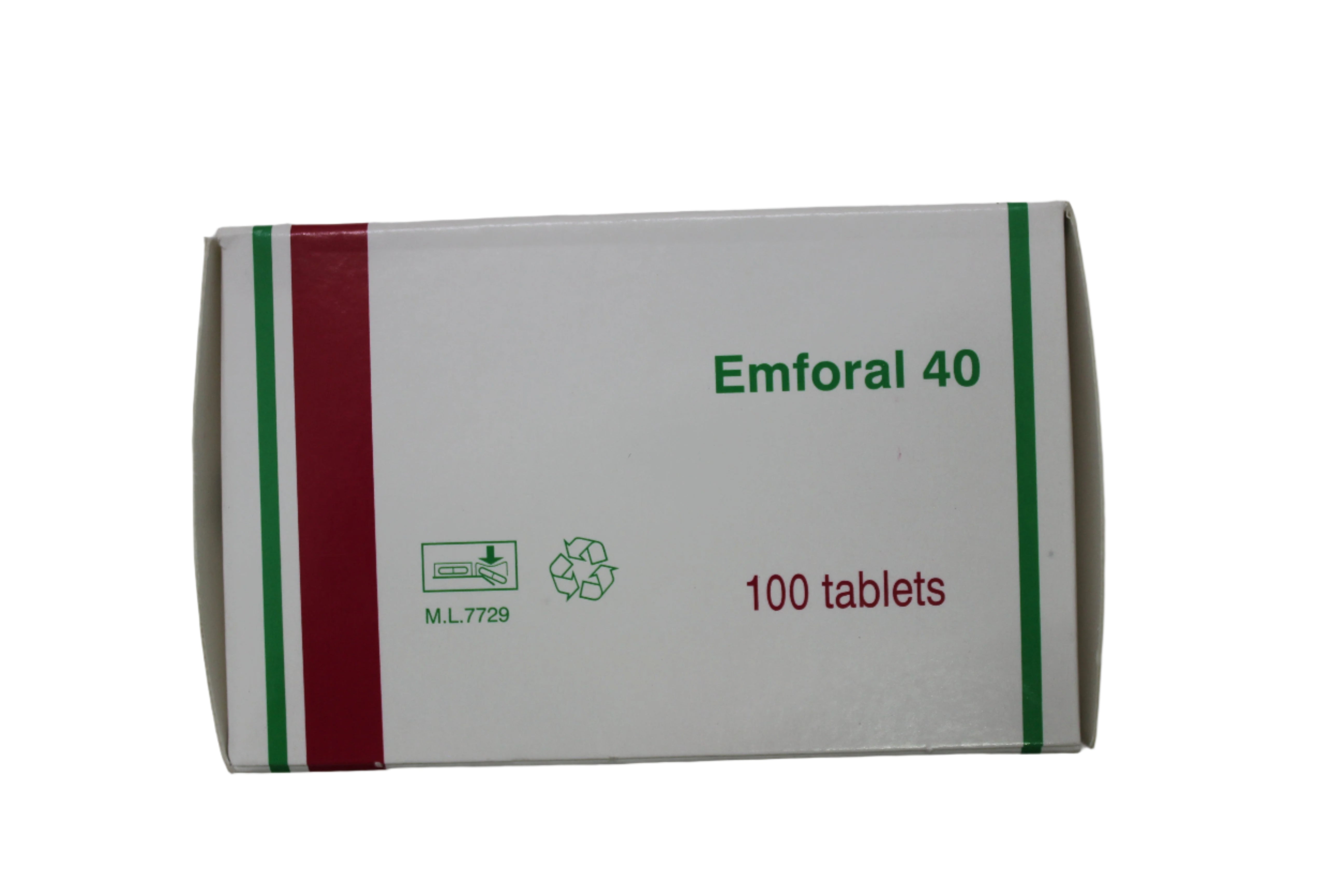 Propanalol Tabs - Emforal 40 100's