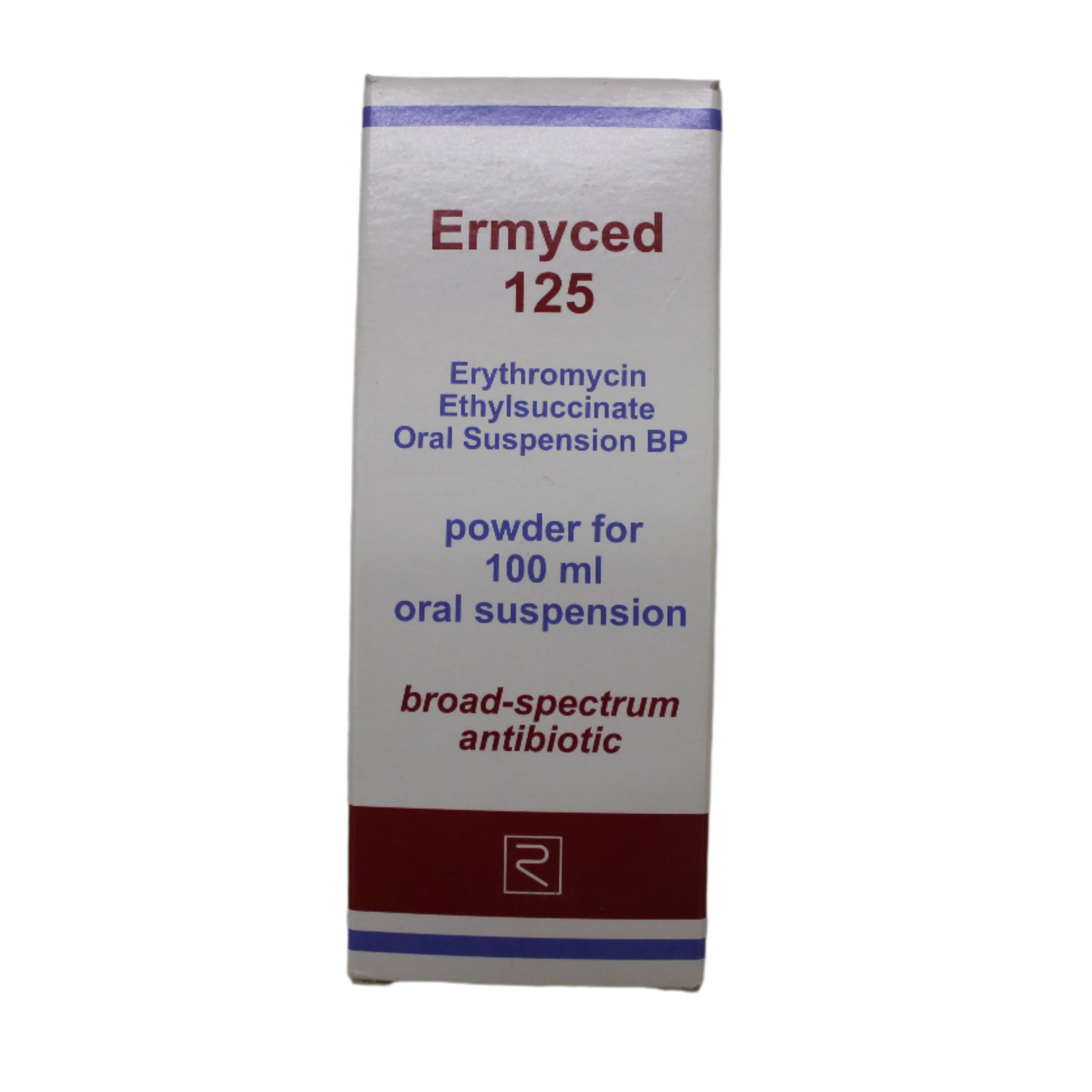 Erythromycin suspension 125mg/5ml - Ermyced - Hospitech and Pharma Limited