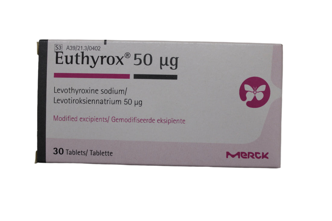 Levothyroxine 50µg - Euthyrox - Hospitech and Pharma Limited